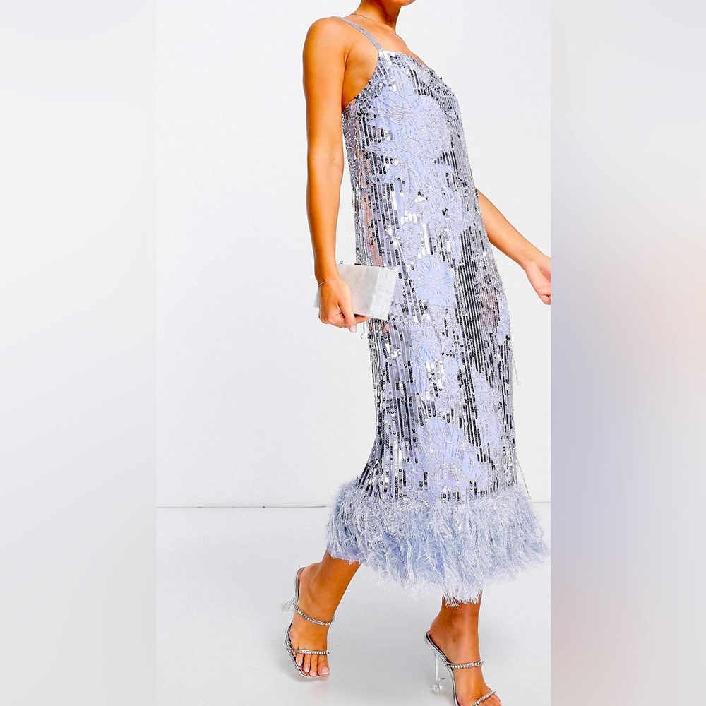 ASOS Sequin beaded dress